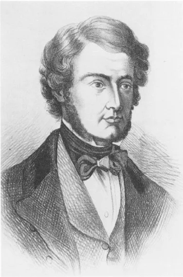 Portrait of the physician William Brooke O’Shaughnessy.