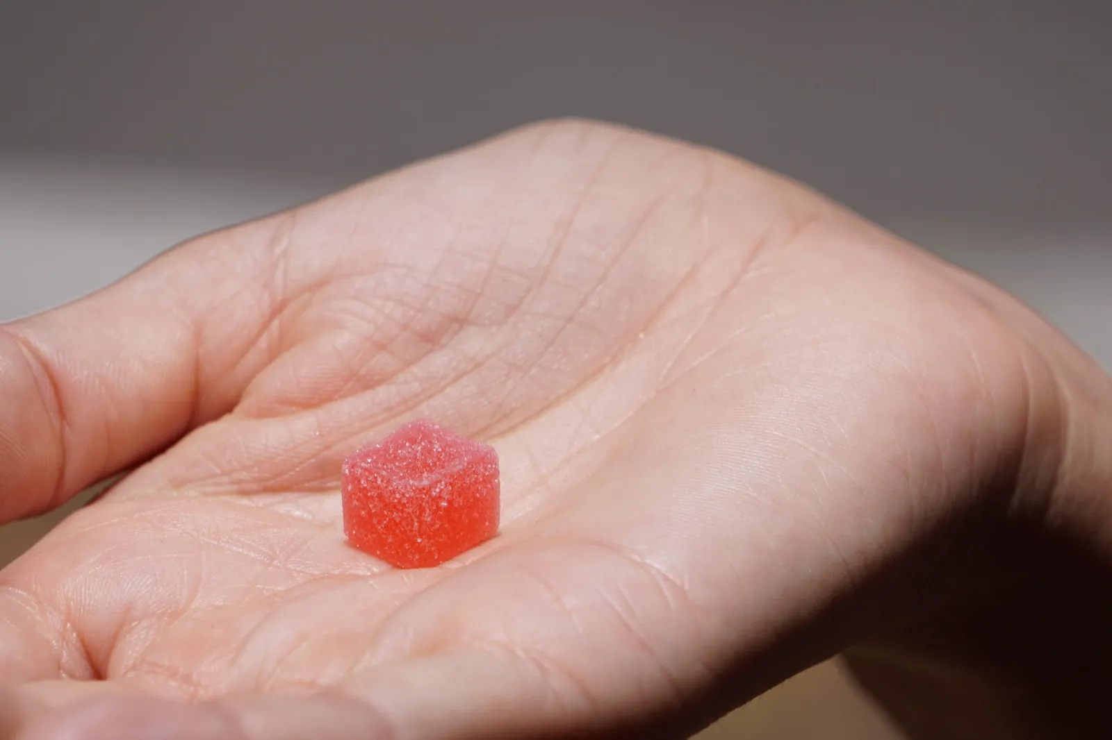 A pile of cannabinoid-infused gummies.